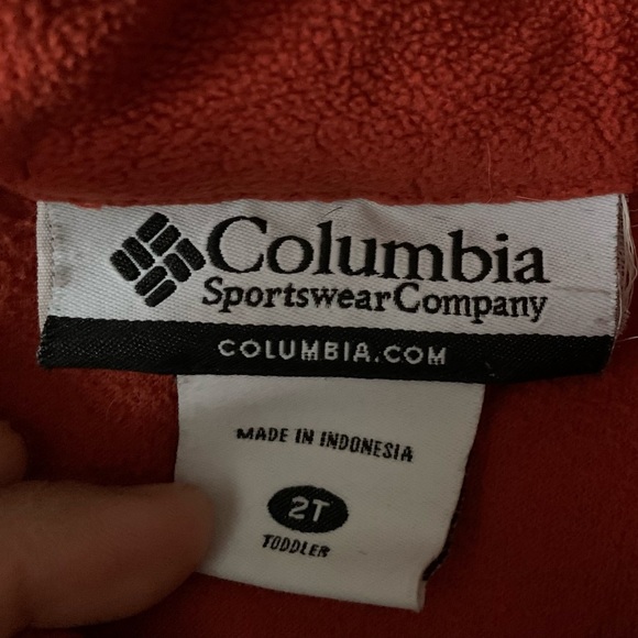 Columbia Sweatshirt Pullover Top Kid Toddler Baby Size 2T - Picture 4 of 9